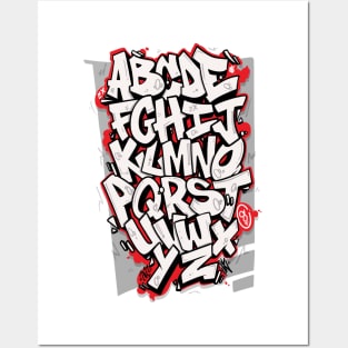 Graffiti Alphabet Posters and Art